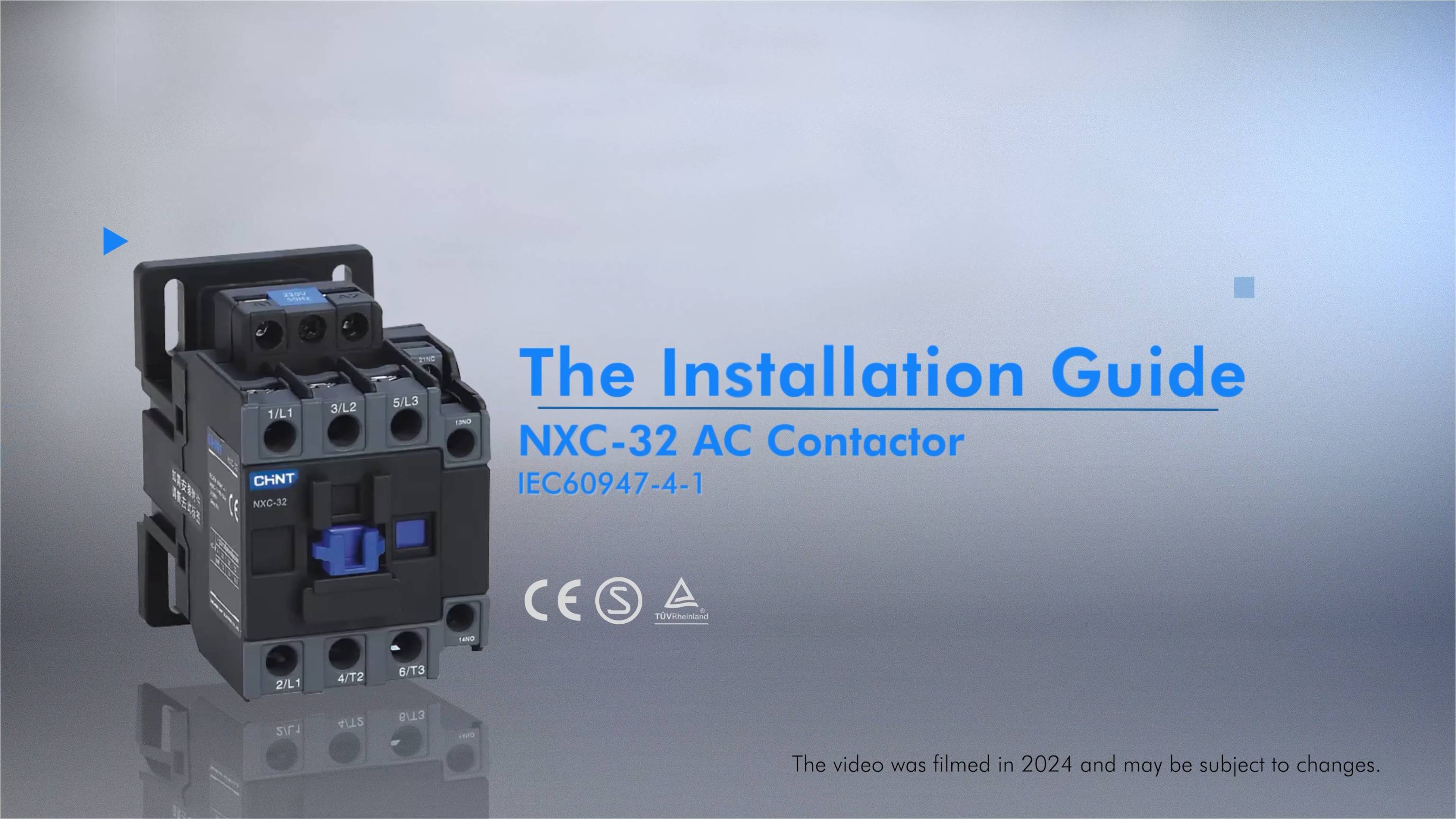 How to Install NXC-32 AC Contactor